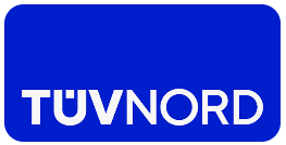 Logo TÜV NORD — standar pengujian Perkasa Pallet